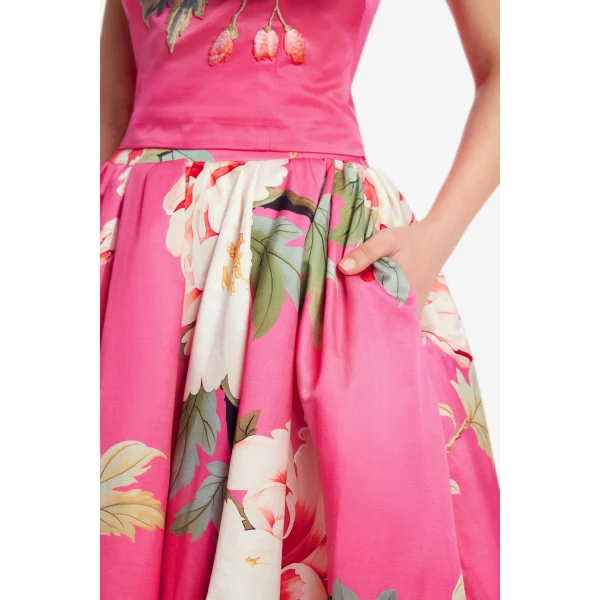 Leo Lin Victoria Puff Maxi Skirt  - Leo Lin Dress - Australian Luxury Fashion - Shop at Luxury Shoes 