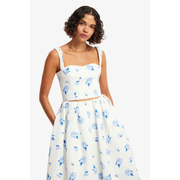 Leo Lin Victoria Puff Maxi Skirt  - Leo Lin Dress - Australian Luxury Fashion - Shop at Luxury Shoes 