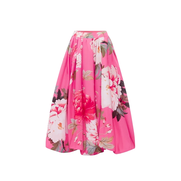 Leo Lin Victoria Puff Maxi Skirt  - Leo Lin Dress - Australian Luxury Fashion - Shop at Luxury Shoes 