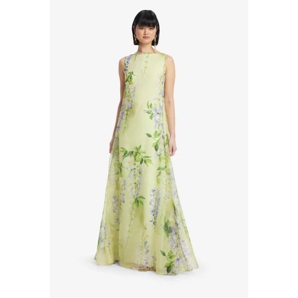 Leo Lin Yumei Embellished Open Back Gown  - Leo Lin Dress - Australian Luxury Fashion - Shop at Luxury Shoes 