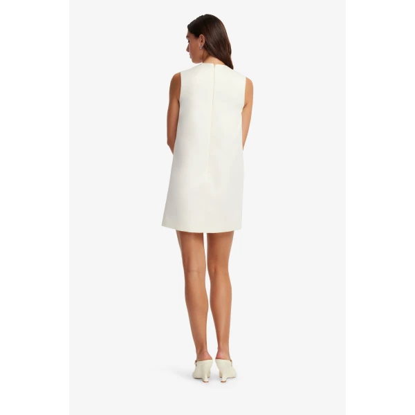 Leo Lin Yvonne Appliqué Floral Mini Dress  - Leo Lin Dress - Australian Luxury Fashion - Shop at Luxury Shoes 