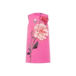 Leo Lin Yvonne Appliqué Floral Mini Dress  - Leo Lin Dress - Australian Luxury Fashion - Shop at Luxury Shoes 