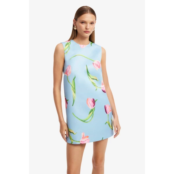 Leo Lin Yvonne Mini Dress  - Leo Lin Dress - Australian Luxury Fashion - Shop at Luxury Shoes 