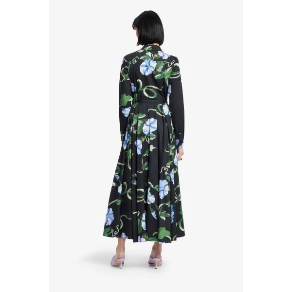 Leo Lin Zara Shirt Midi Dress  - Leo Lin Dress - Australian Luxury Fashion - Shop at Luxury Shoes 