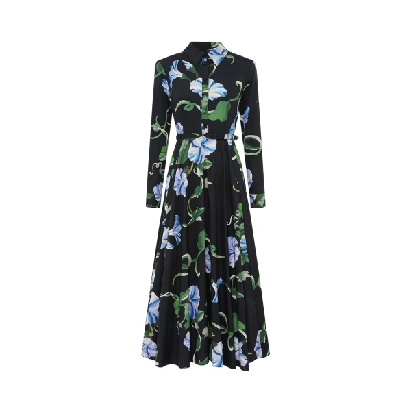 Leo Lin Zara Shirt Midi Dress  - Leo Lin Dress - Australian Luxury Fashion - Shop at Luxury Shoes 