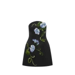 Leo-Lin-Zaria-Applique-Floral-Bustier-Mini-Dress26660_nobg Leo Lin Zaria Appliqué Floral Bustier Mini Dress - Leo Lin Dress - Australian Luxury Fashion - Shop at Luxury Shoes