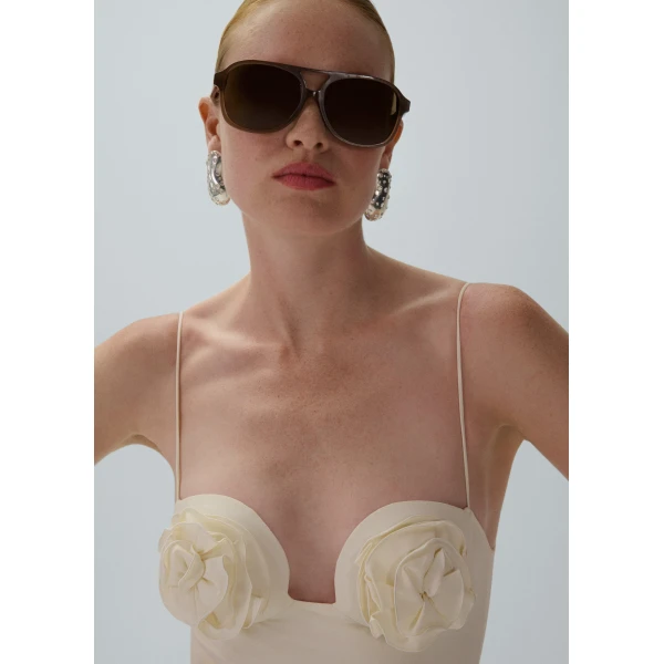 Magda Butrym Ivory Beachwear