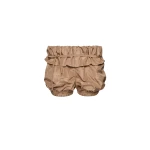 Magda-Butrym-Bubble-silk-shorts-with-ruffle-waist-in-brown-scaled43386_nobg Magda Butrym Bubble silk shorts with ruffle waist in brown