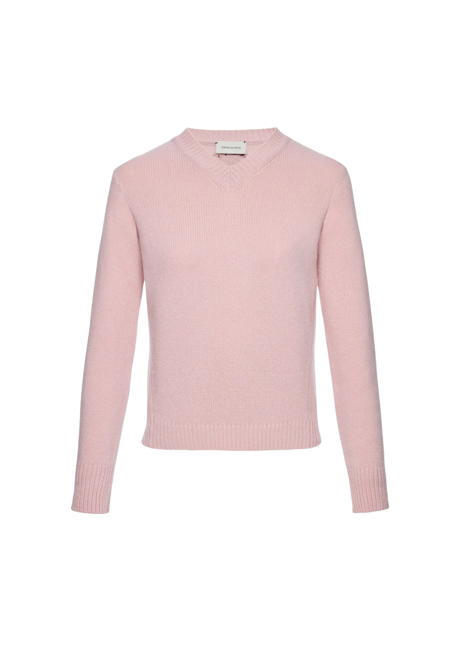 Magda-Butrym-Cashmere-V-neck-sweater-in-light-pink-scaled88871_nobg Magda Butrym Cashmere V-neck sweater in light pink