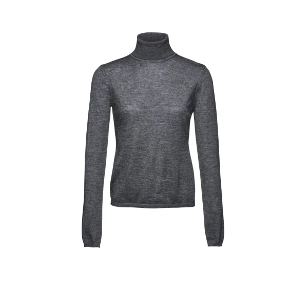 Magda Butrym Cashmere turtleneck in dark grey