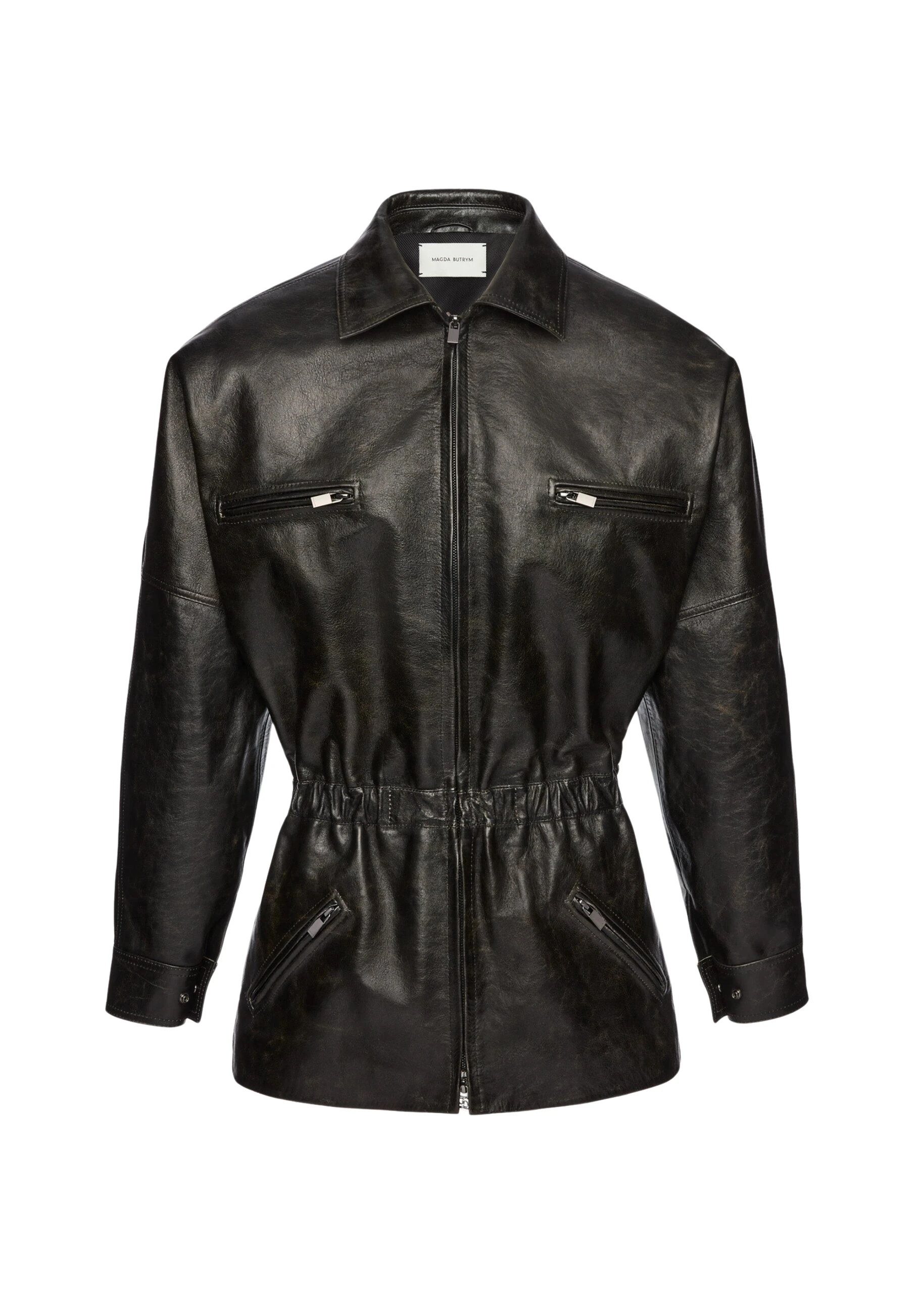 Magda-Butrym-Cinched-leather-jacket-in-vintage-black-scaled55082_nobg Magda Butrym Cinched leather jacket in vintage black