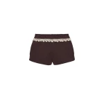 Magda-Butrym-Cotton-jersey-shorts-with-crochet-lace-trim-in-brown-scaled84274_nobg Magda Butrym Cotton jersey shorts with crochet lace trim in brown