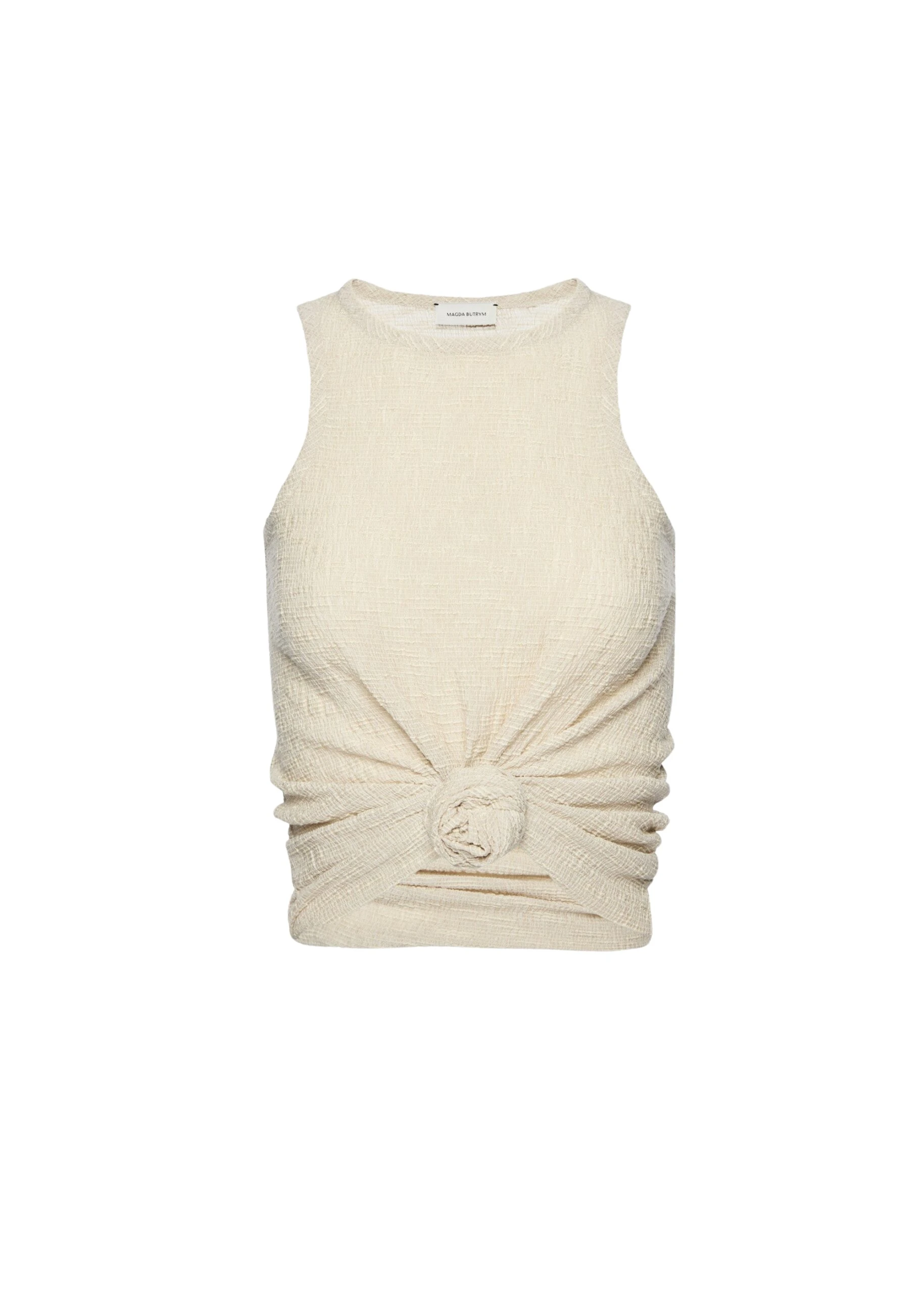 Magda-Butrym-Crepe-knotted-tank-top-in-beige-scaled85374_nobg Magda Butrym Crepe knotted tank top in beige
