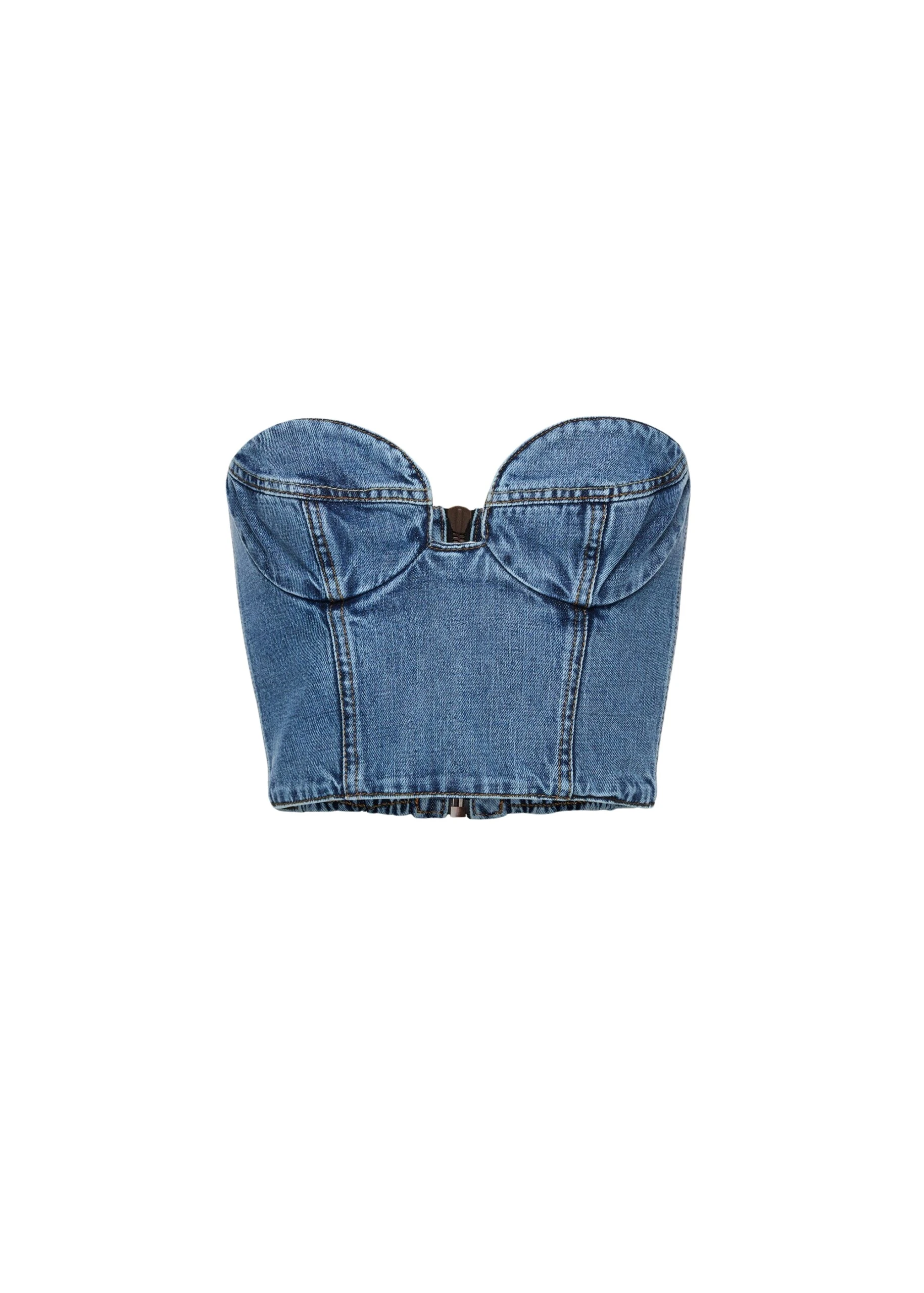 Magda-Butrym-Denim-bustier-top-in-dark-blue-scaled37311_nobg Magda Butrym Denim bustier top in dark blue