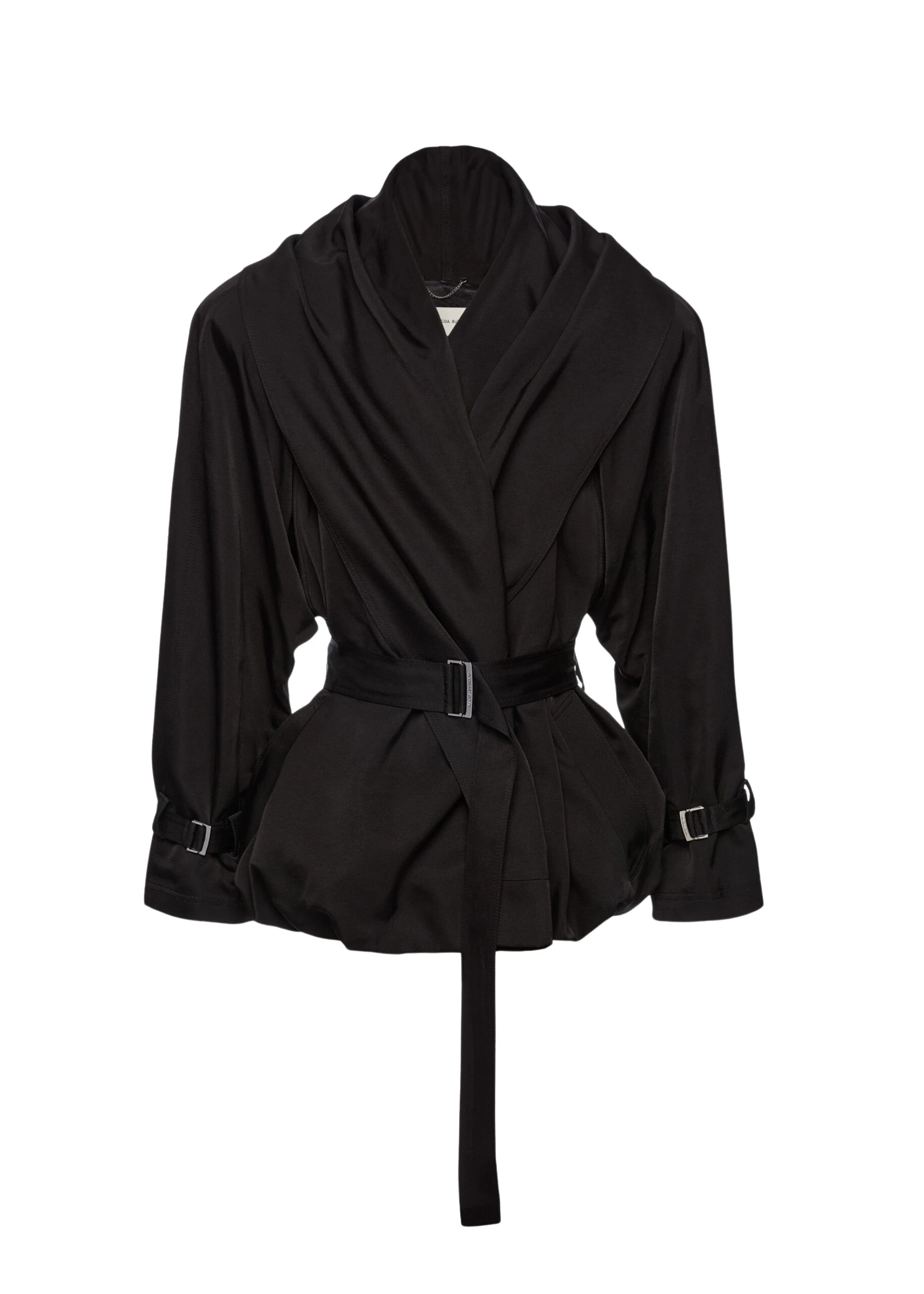 Magda-Butrym-Draped-collar-cotton-and-silk-jacket-in-black-scaled70031_nobg Magda Butrym Draped collar cotton and silk jacket in black