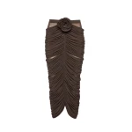 Magda-Butrym-Draped-flower-detail-midi-skirt-in-brown-scaled45506_nobg Magda Butrym Draped flower-detail midi skirt in brown