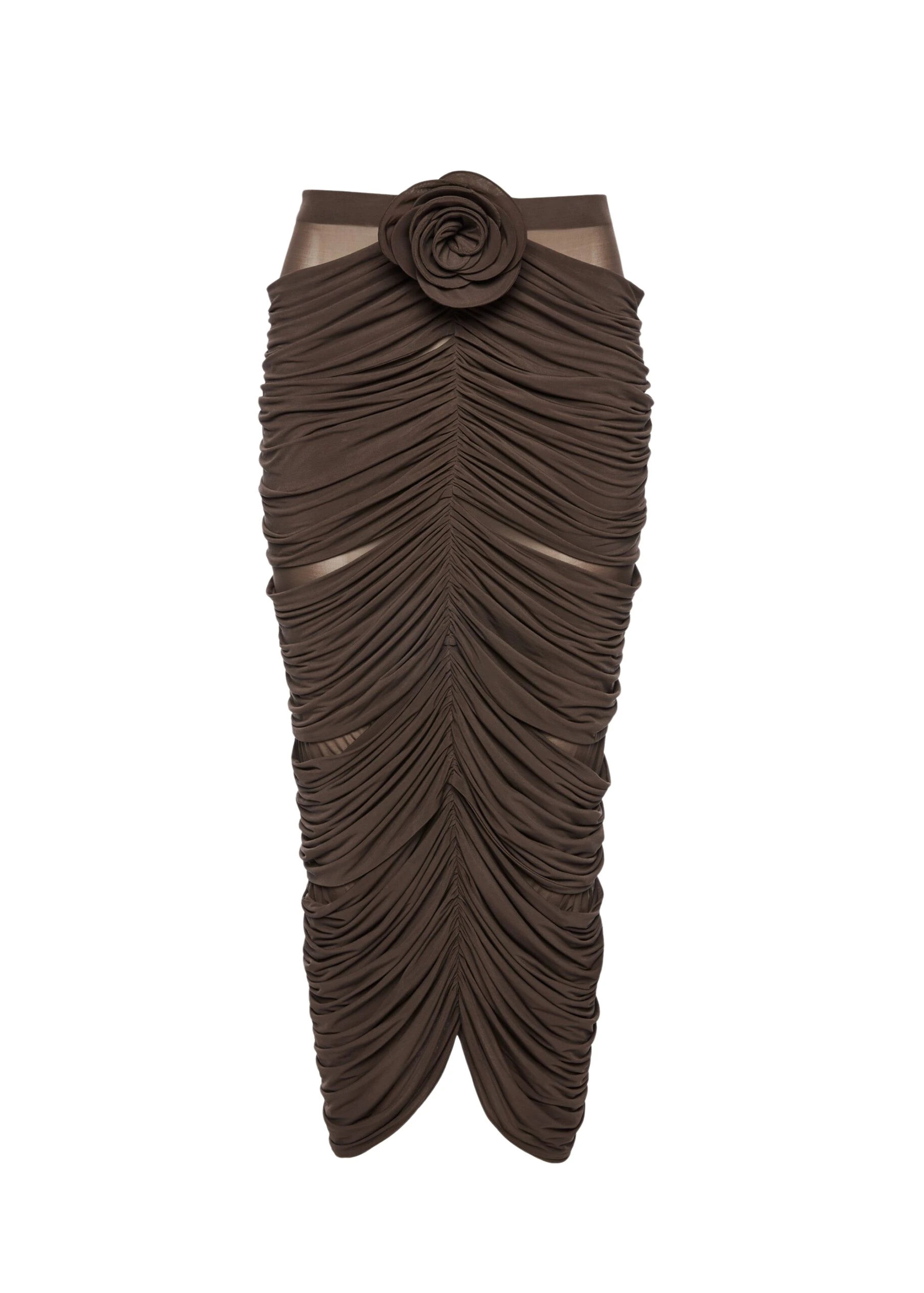 Magda-Butrym-Draped-flower-detail-midi-skirt-in-brown-scaled45506_nobg Magda Butrym Draped flower-detail midi skirt in brown