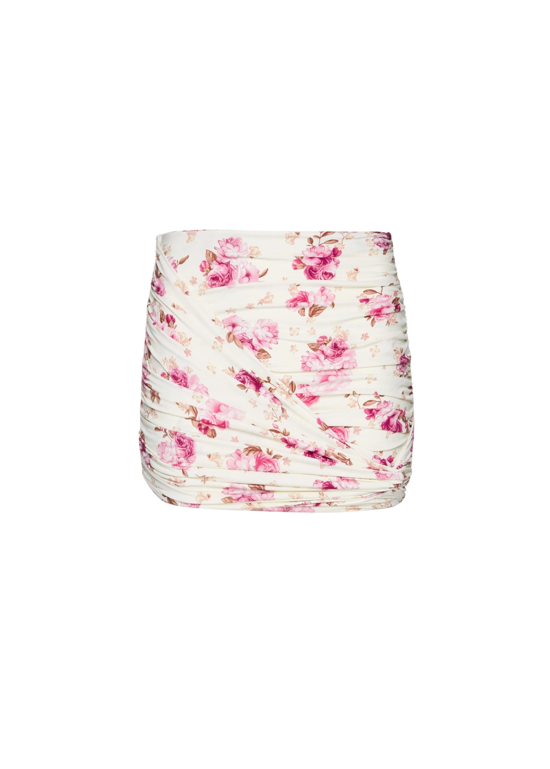 Magda-Butrym-Draped-mini-swim-skirt-in-cream-floral-print-scaled22753_nobg Magda Butrym Draped mini swim skirt in cream floral print