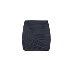 Magda Butrym Draped mini swim skirt in grey