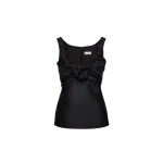 Magda-Butrym-Draped-neckline-top-in-black-scaled22184_nobg Magda Butrym Draped neckline top in black