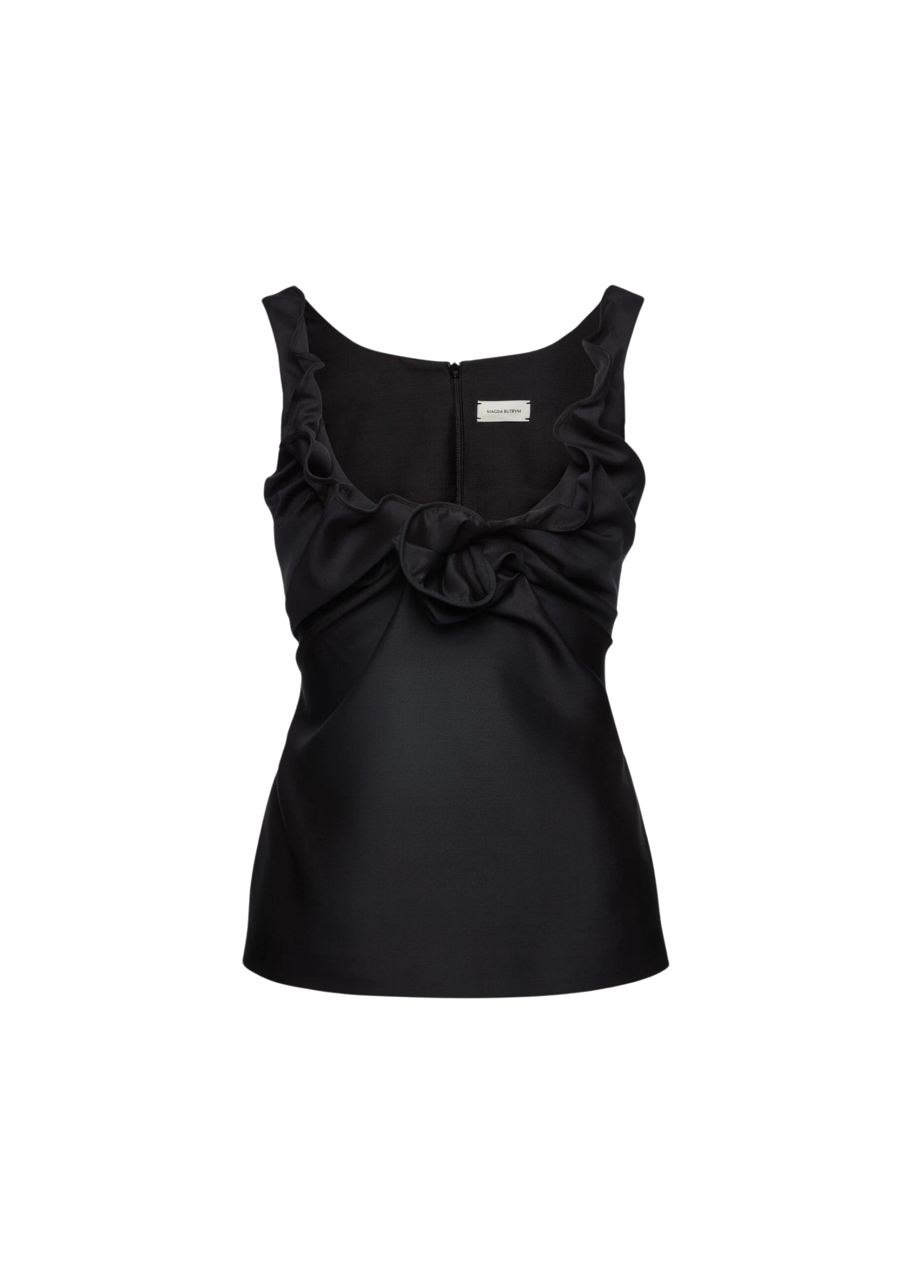 Magda-Butrym-Draped-neckline-top-in-black-scaled22184_nobg Magda Butrym Draped neckline top in black