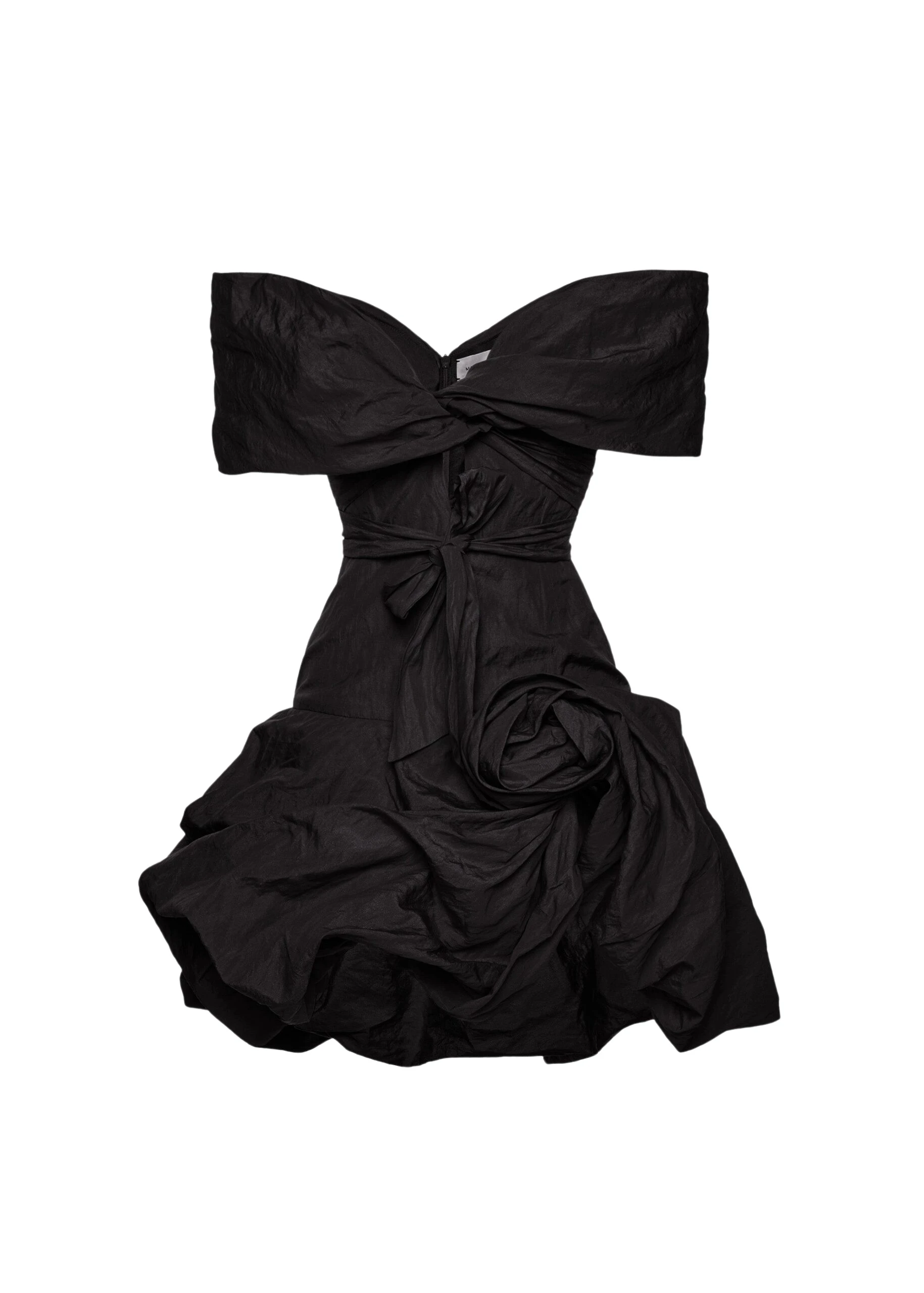 Magda-Butrym-Draped-shawl-collar-midi-dress-in-black-scaled66516_nobg Magda Butrym Draped shawl-collar midi dress in black
