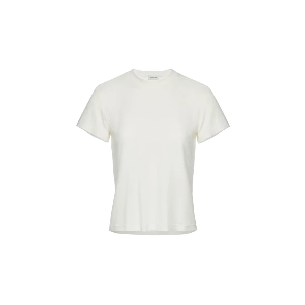Magda Butrym Fitted t-shirt in cream