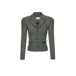 Magda-Butrym-Fitted-wool-blazer-in-grey-scaled53660_nobg Magda Butrym Fitted wool blazer in grey