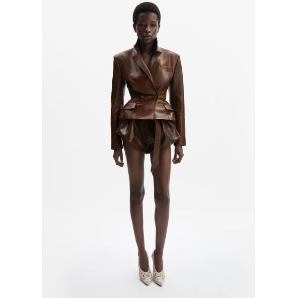 Magda Butrym Brown Shorts