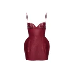 Magda-Butrym-Floral-detailing-leather-mini-dress-in-cherry-red-scaled86781_nobg Magda Butrym Floral detailing leather mini dress in cherry red