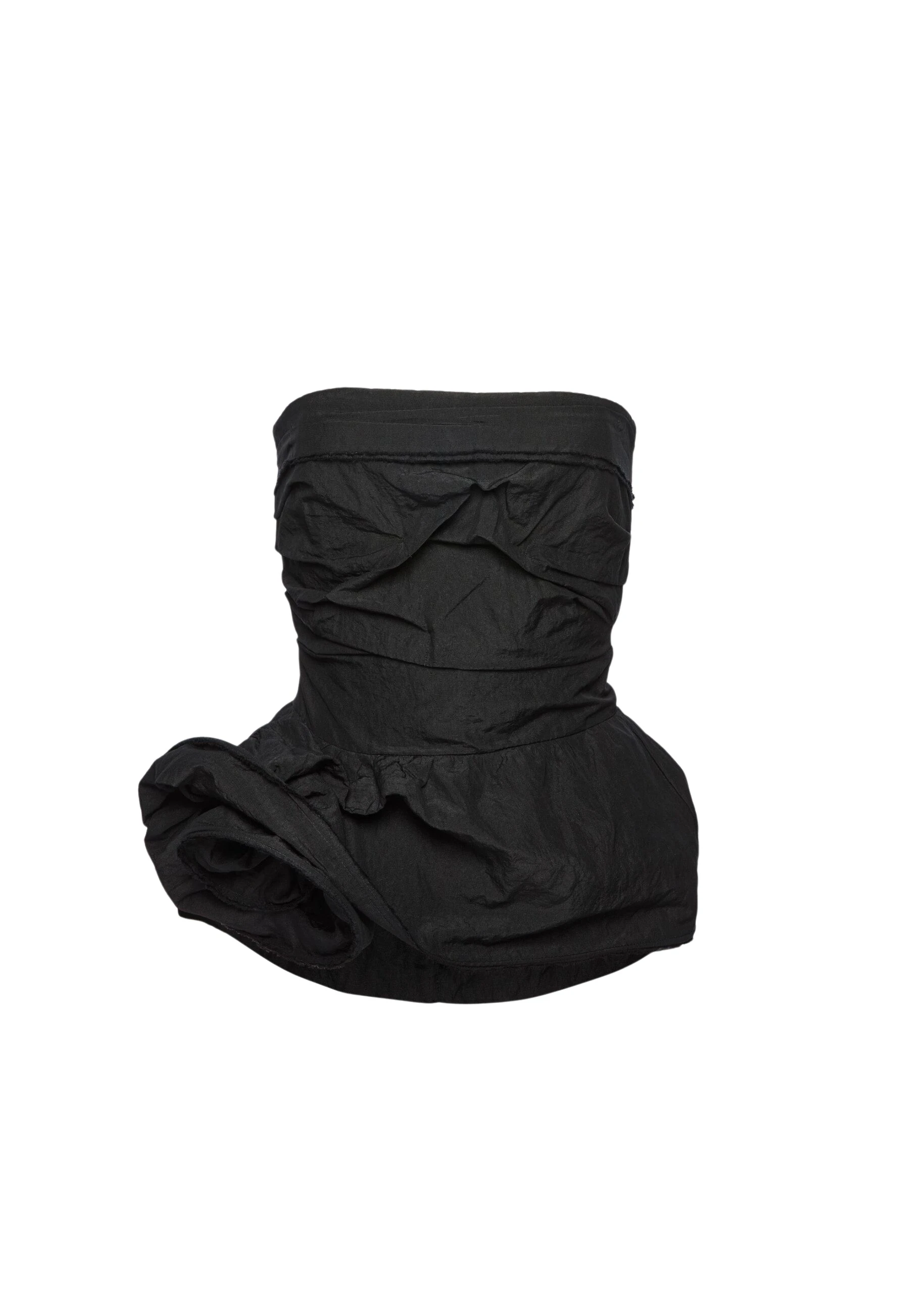 Magda-Butrym-Flower-peplum-corset-top-in-black-scaled99554_nobg Magda Butrym Flower peplum corset top in black