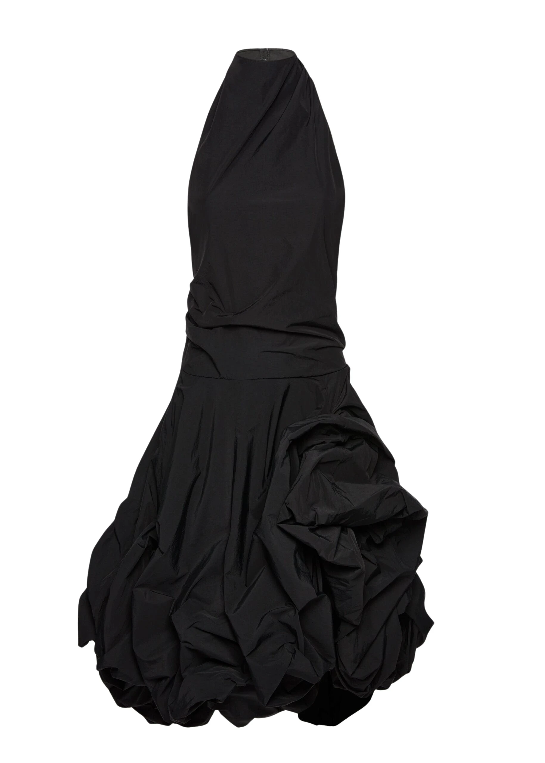 Magda-Butrym-High-neck-dress-with-adjustable-skirt-in-black-scaled27769_nobg Magda Butrym High-neck dress with adjustable skirt in black