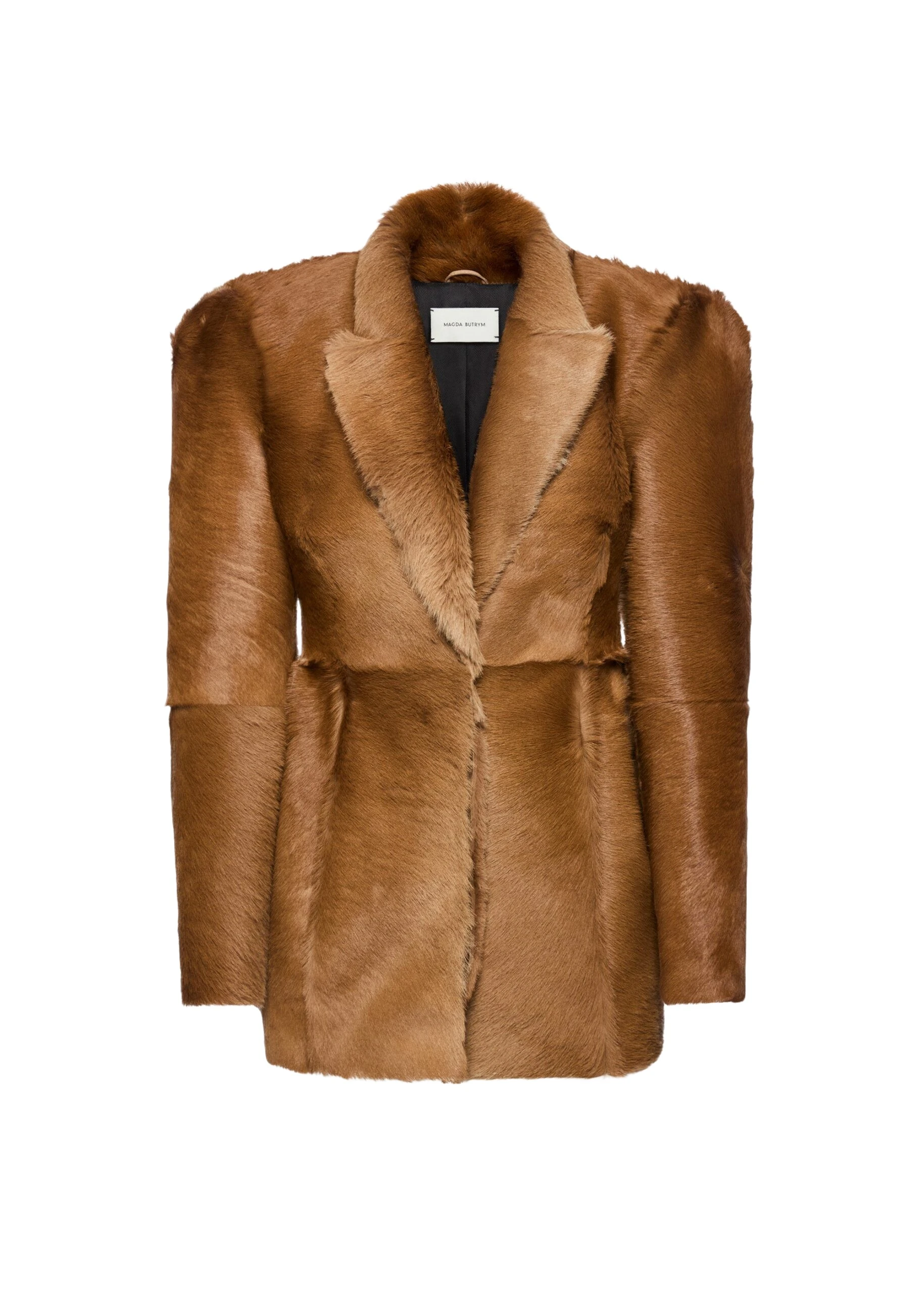 Magda-Butrym-Hourglass-fur-effect-blazer-in-light-brown-scaled83721_nobg Magda Butrym Hourglass fur-effect blazer in light brown