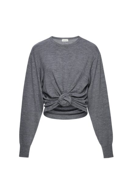 Magda Butrym Knotted longsleeve in grey
