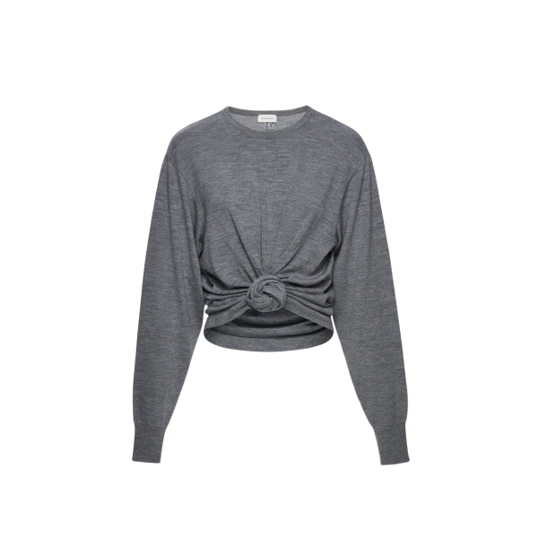 Magda Butrym Knotted longsleeve in grey