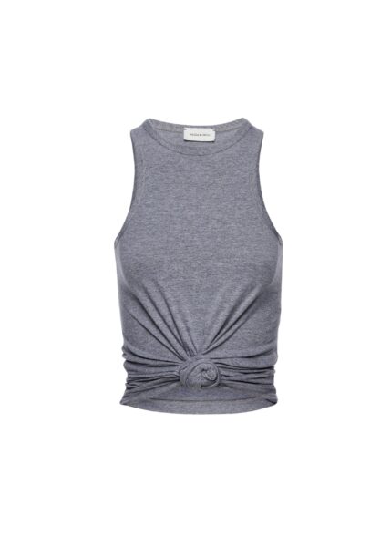 Magda Butrym Knotted tank top in grey