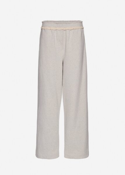 Magda Butrym Lace-detail sweatpants in grey
