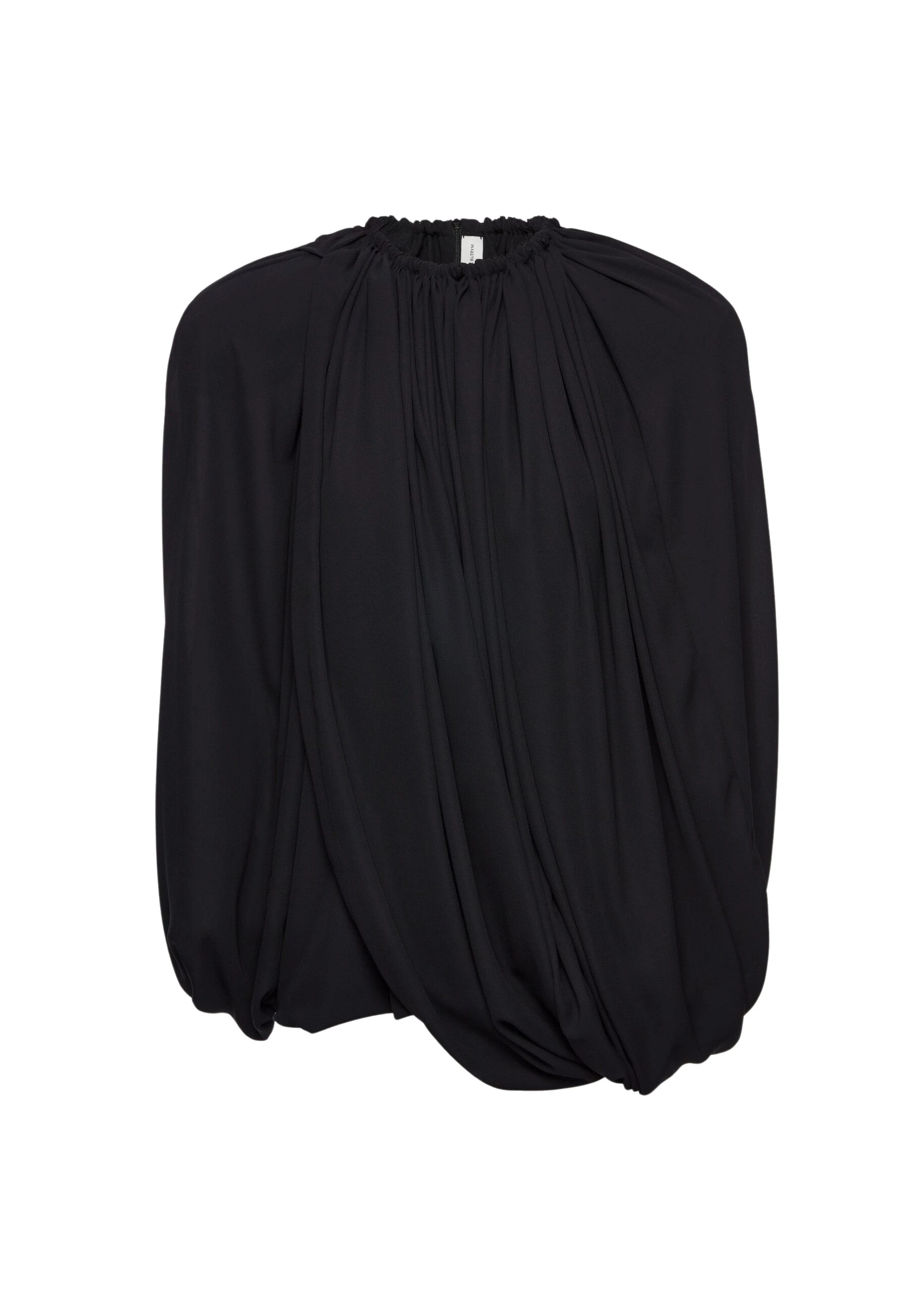 Magda-Butrym-Layered-mini-dress-in-black-scaled61522_nobg Magda Butrym Layered mini dress in black