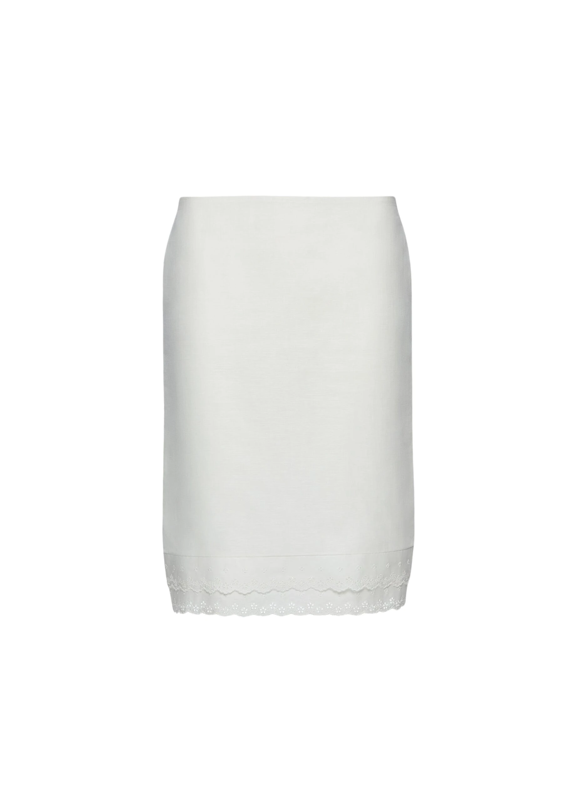 Magda-Butrym-Layered-pencil-skirt-with-lace-trim-in-white-scaled44076_nobg Magda Butrym Layered pencil skirt with lace trim in white
