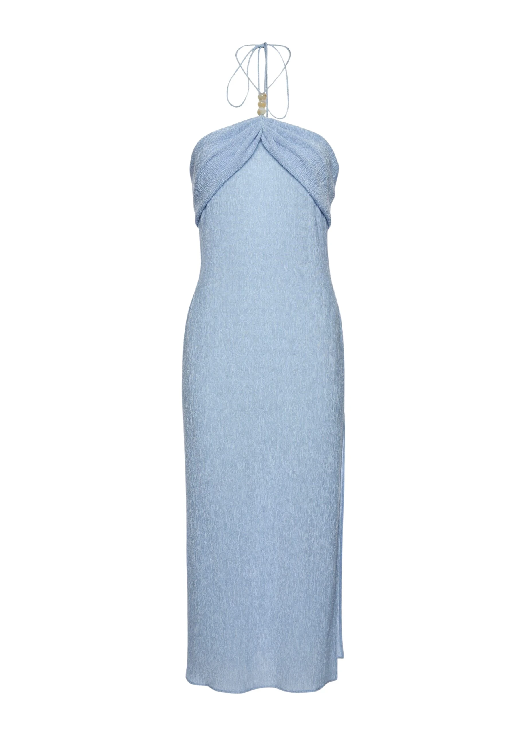 Magda-Butrym-Long-halterneck-dress-with-draped-neckline-in-light-blue-scaled24493_nobg Magda Butrym Long halterneck dress with draped neckline in light blue