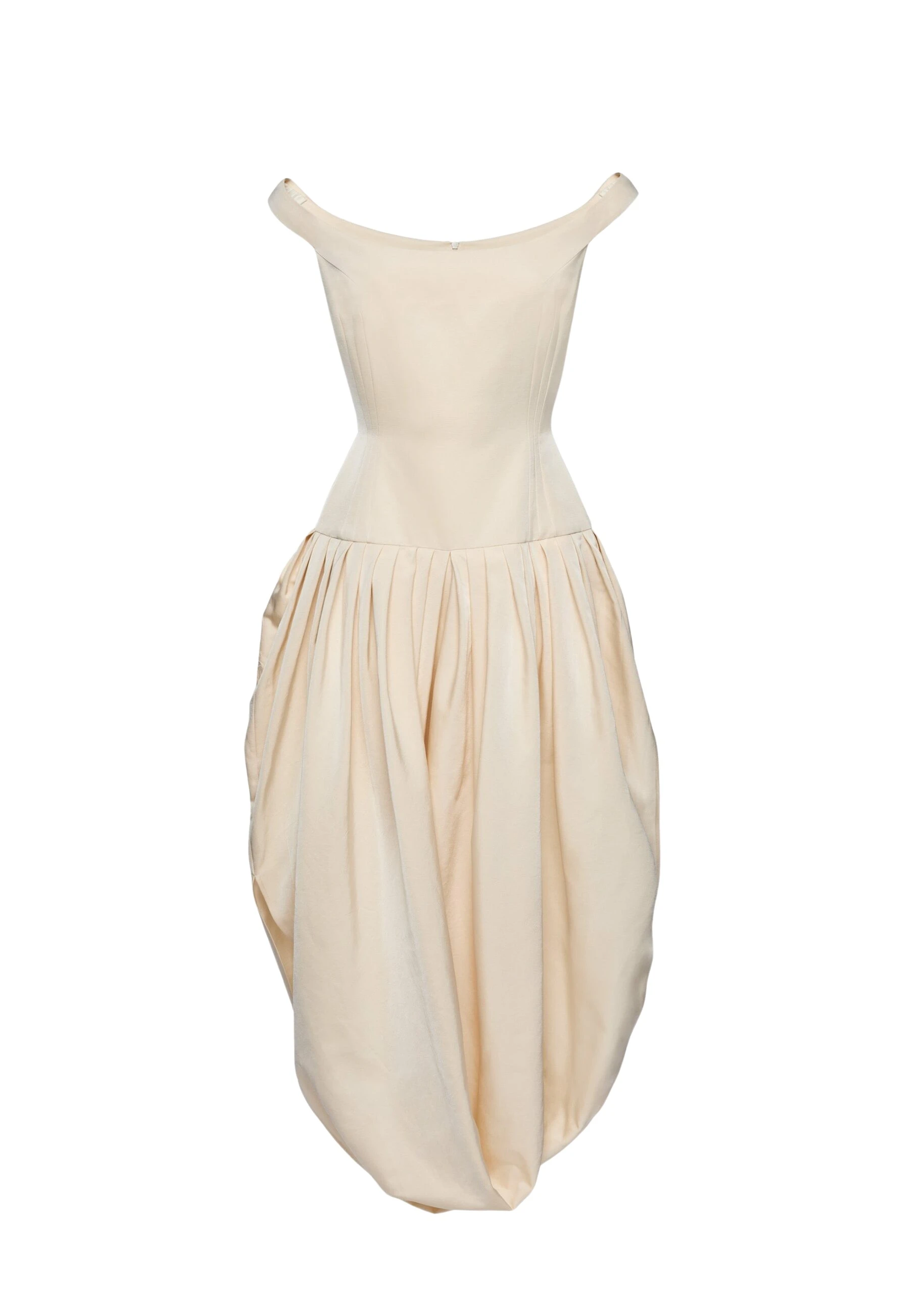 Magda-Butrym-Long-off-shoulder-draped-dress-in-cream-scaled46372_nobg Magda Butrym Long off-shoulder draped dress in cream
