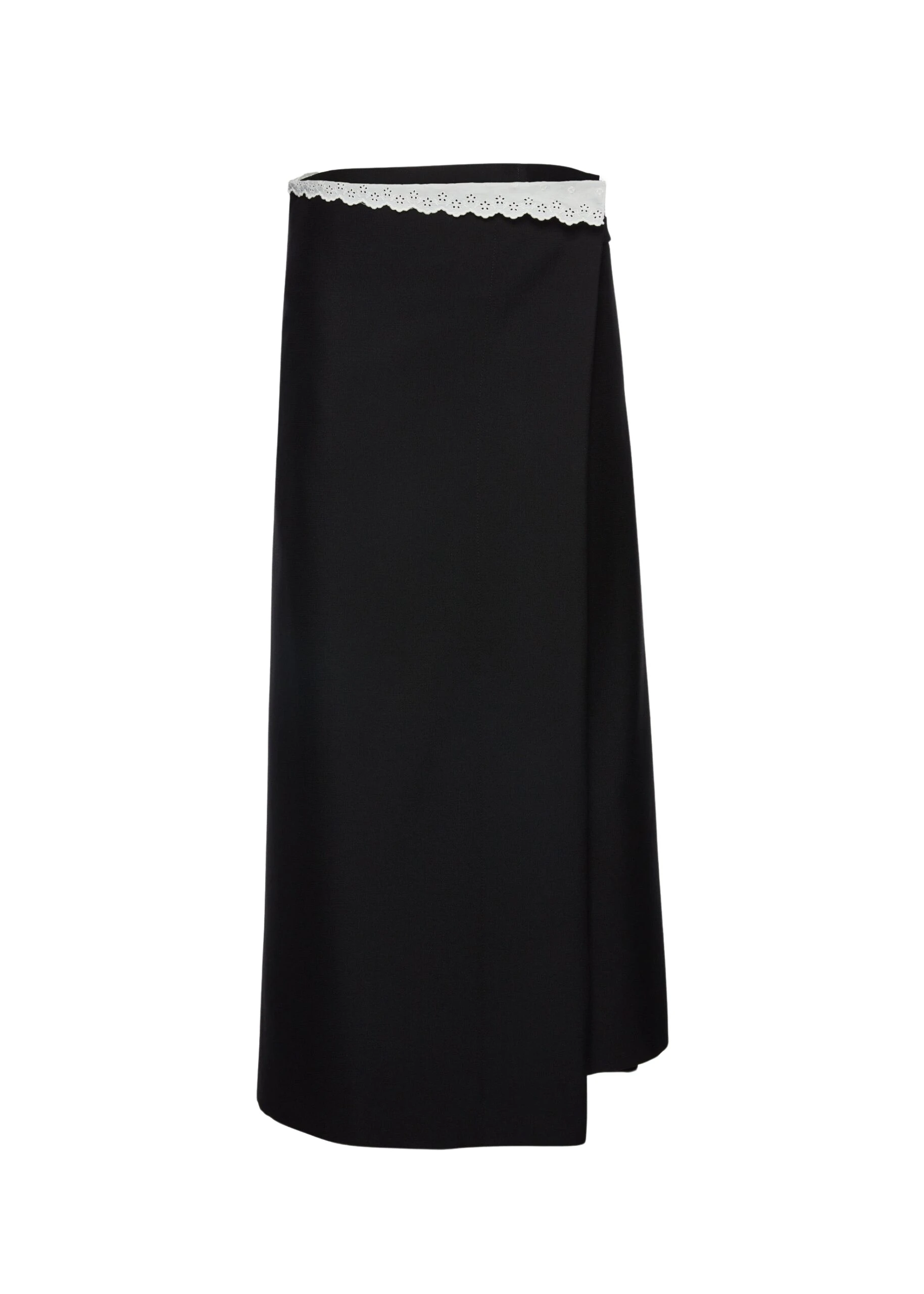 Magda-Butrym-Long-wrap-skirt-with-lace-trim-in-black-scaled58029_nobg Magda Butrym Long wrap skirt with lace trim in black