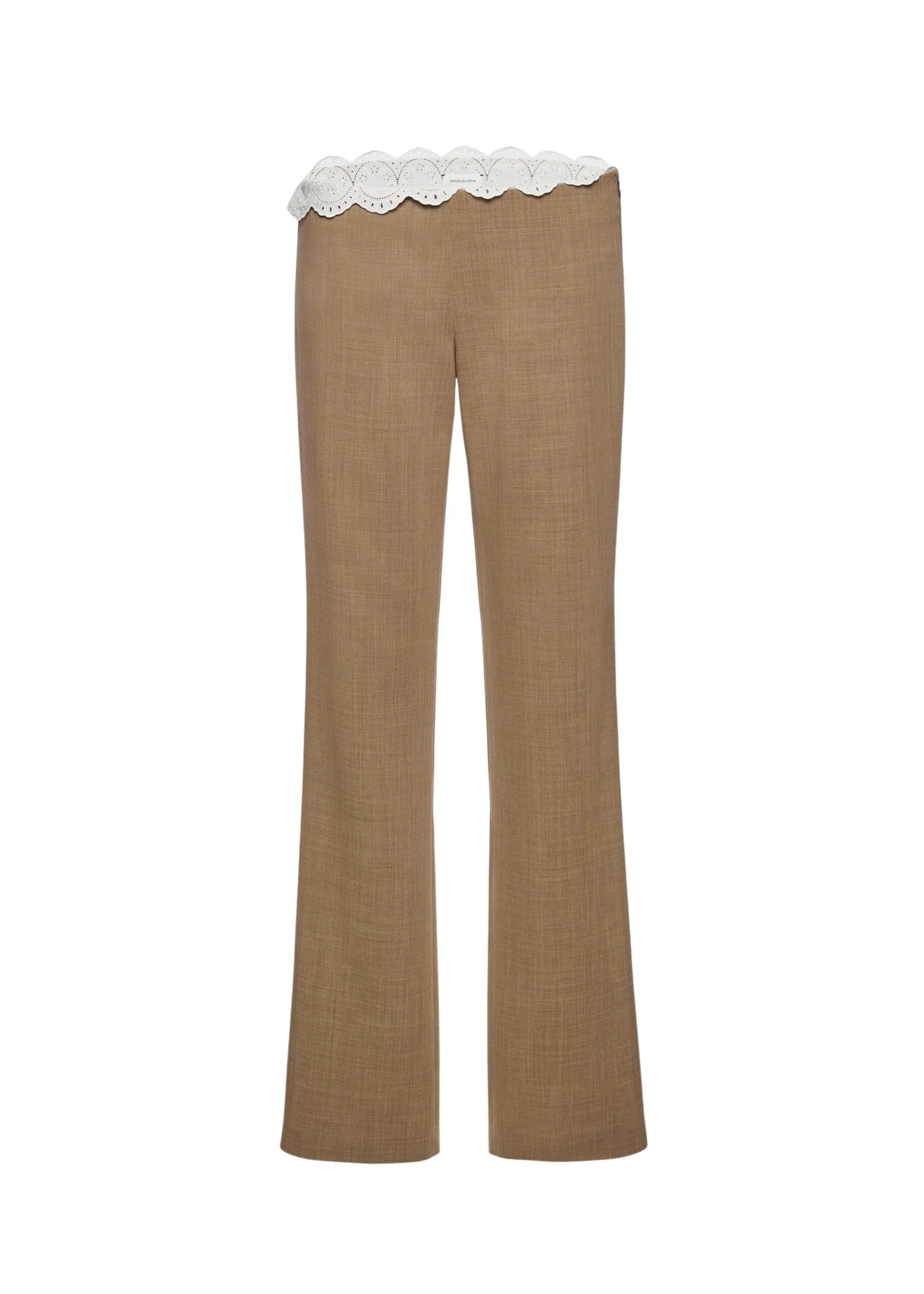 Magda-Butrym-Low-rise-wool-trousers-with-lace-waistband-in-beige-scaled71879_nobg Magda Butrym Low-rise wool trousers with lace waistband in beige