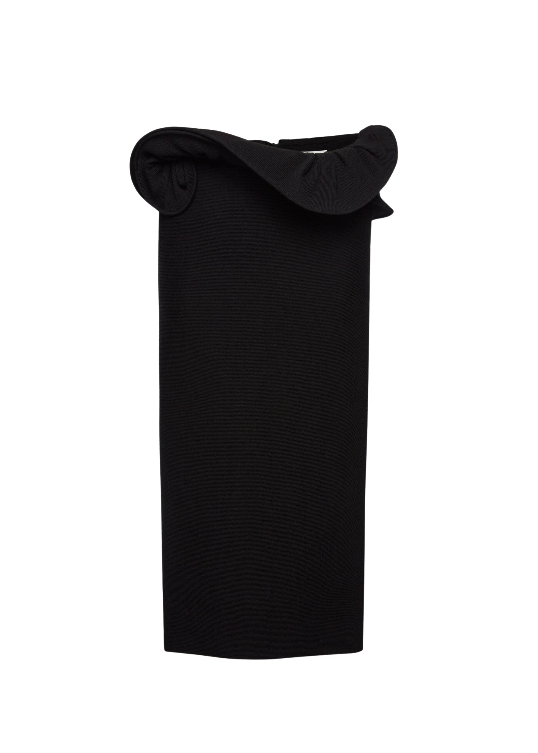 Magda-Butrym-Midi-skirt-with-hand-twisted-flower-detail-in-black-scaled57617_nobg Magda Butrym Midi skirt with hand-twisted flower detail in black