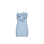 Magda-Butrym-Mini-crepe-beach-dress-with-floral-neckline-in-light-blue-scaled57444_nobg Magda Butrym Mini crepe beach dress with floral neckline in light blue
