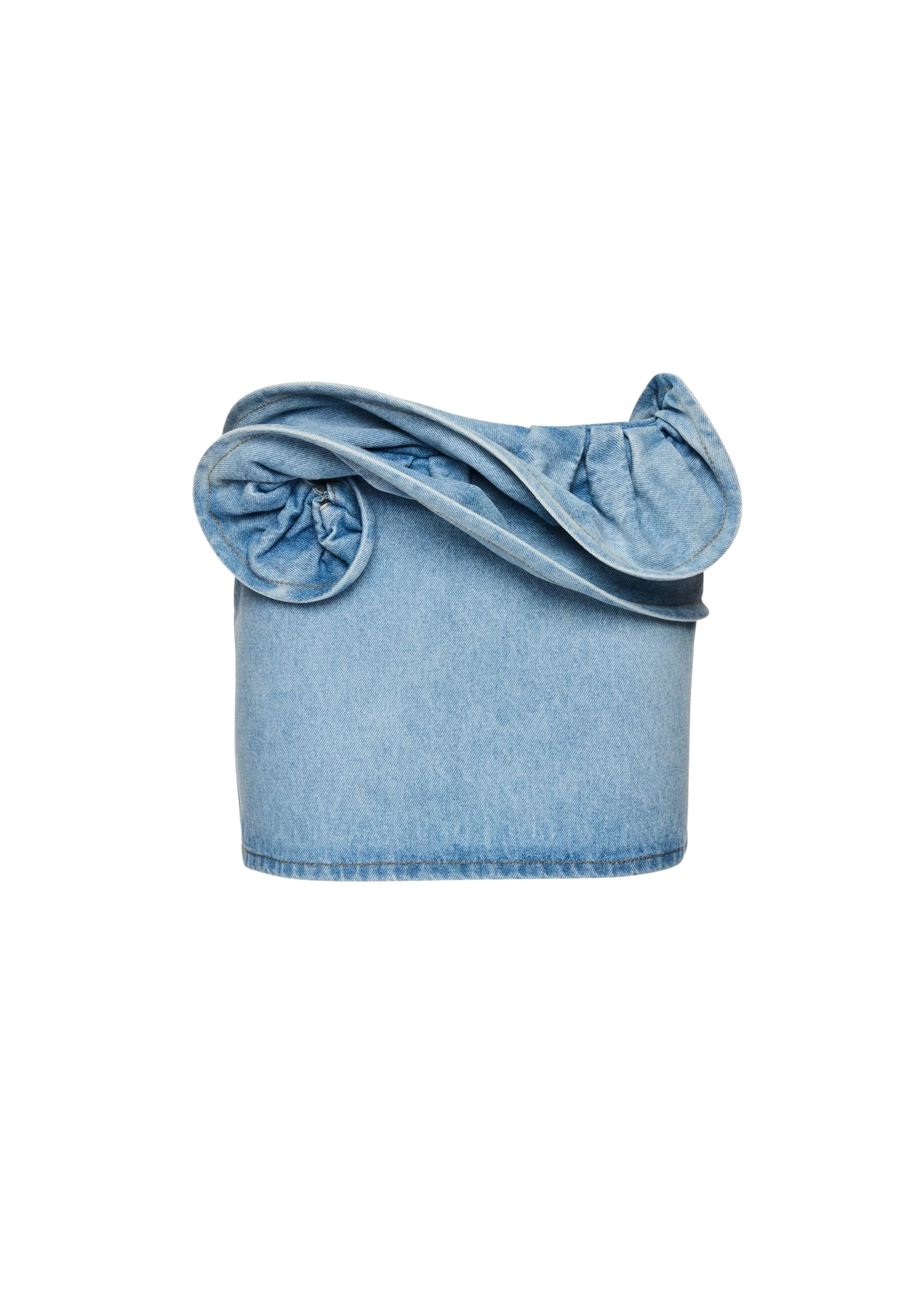 Magda-Butrym-Mini-denim-skirt-with-hand-twisted-flower-detail-in-light-blue-scaled35543_nobg Magda Butrym Mini denim skirt with hand-twisted flower detail in light blue