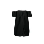 Magda-Butrym-Off-shoulder-bubble-mini-dress-in-black-scaled12741_nobg Magda Butrym Off shoulder bubble mini dress in black