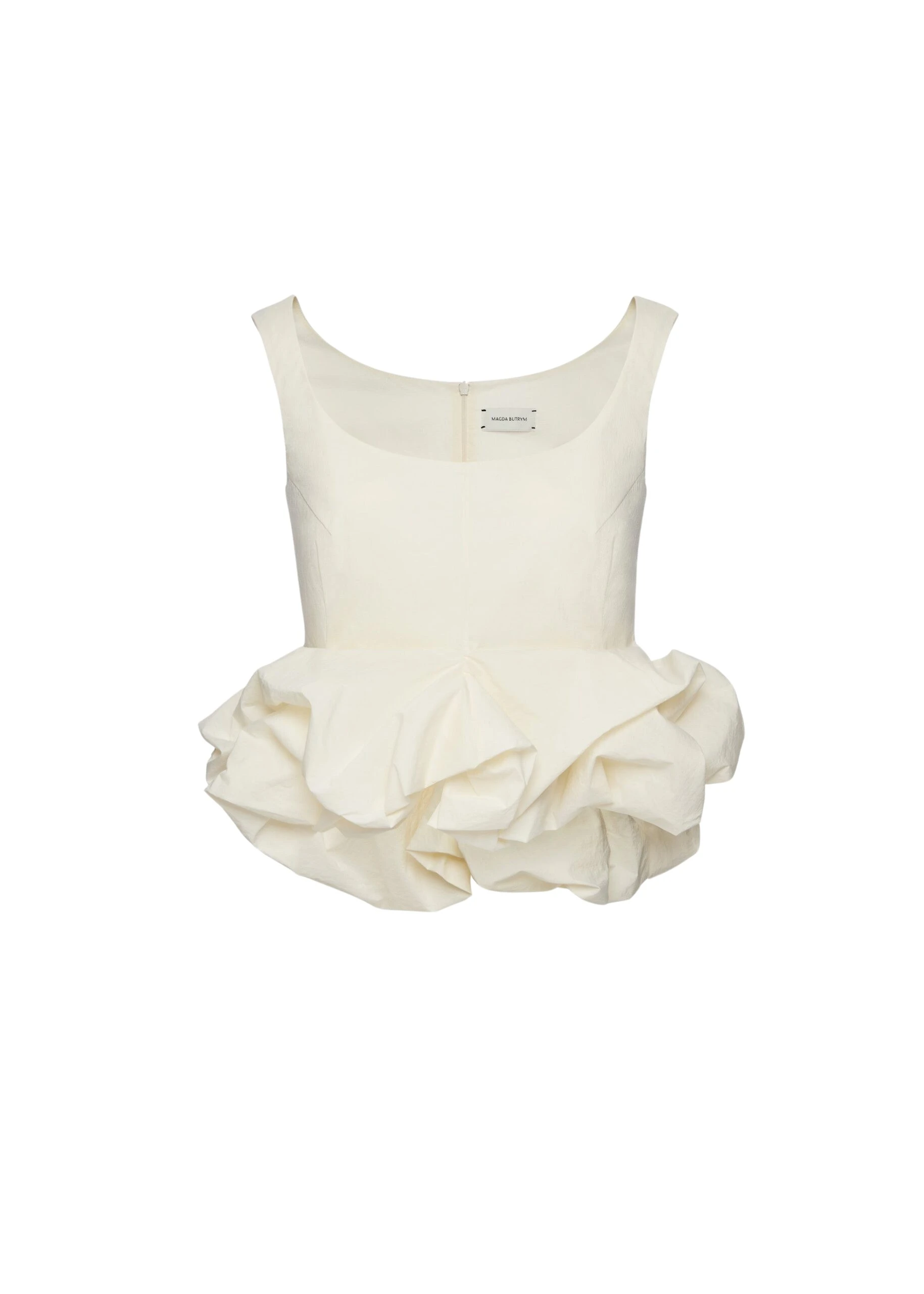 Magda-Butrym-Peplum-tank-blouse-in-cream-scaled13100_nobg Magda Butrym Peplum tank blouse in cream