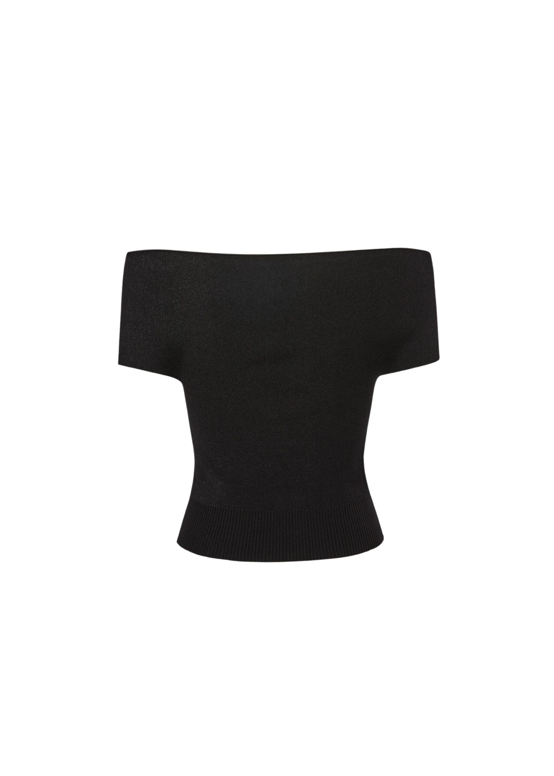 Magda-Butrym-Reversible-off-shoulder-knit-top-in-black-scaled22127_nobg Magda Butrym Reversible off-shoulder knit top in black