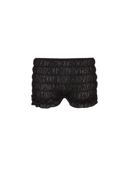 Magda Butrym Shirred short briefs in black